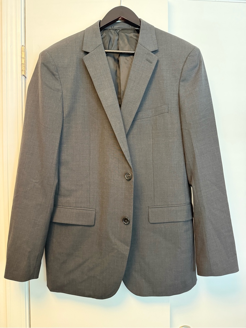 Theory Men's Gray Two-Button Sport Coat